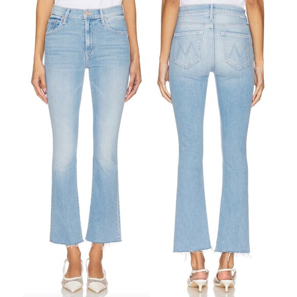 MOTHER The Insider Ankle Fray Jeans Size 25 NWT - Picture 1 of 6